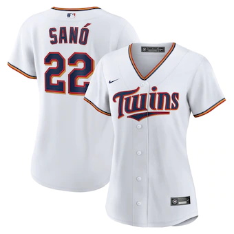 womens nike miguel sano white minnesota twins home replica 